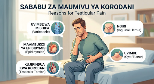 Sababu za Maumivu ya Korodani