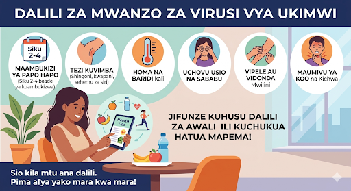 Dalili za UKIMWI kwa Mwanamke Zinazoonekana Mapema