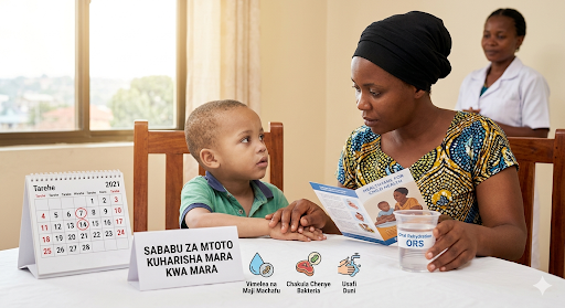 Sababu za Mtoto Kuharisha Mara kwa Mara