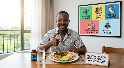 Njia za Kuongeza Hamu ya Mapenzi kwa Mwanaume