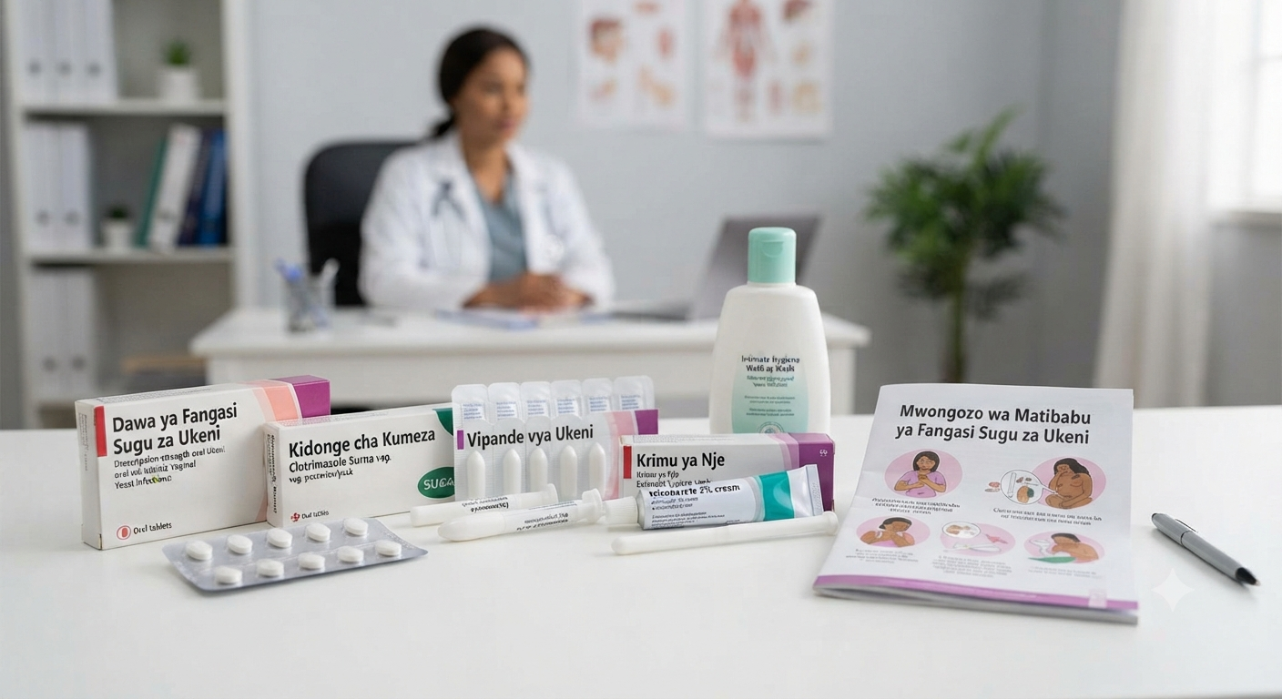 Dawa za kutibu fangasi sugu za ukeni (Vaginal Candidiasis).