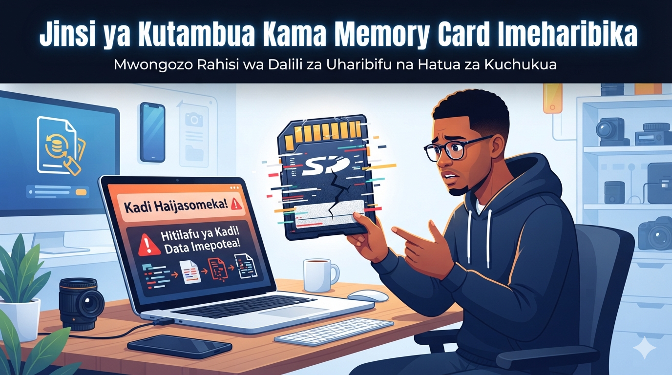 Jinsi ya Kutambua Kama Memory Card Imeharibika