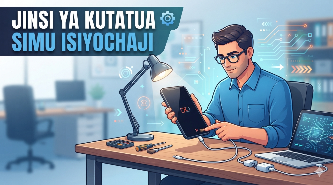 Jinsi ya Kutatua Simu Isiyochaji