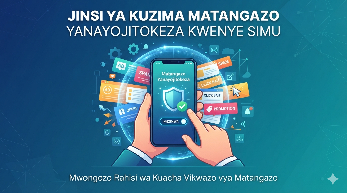 Jinsi ya Kuzima Matangazo Yanayojitokeza Kwenye Simu