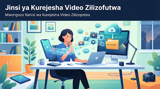 Jinsi ya Kurejesha Video Zilizofutwa