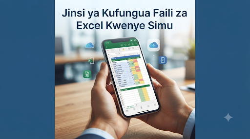 Jinsi ya Kufungua Faili za Excel Kwenye Simu