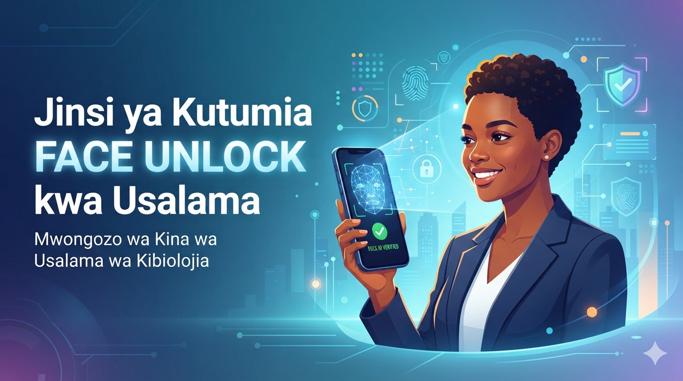 Jinsi ya Kutumia Face Unlock kwa Usalama