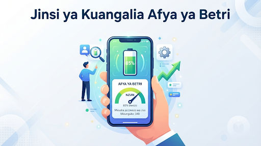 Jinsi ya Kuangalia Afya ya Betri