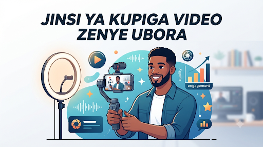 Jinsi ya Kupiga Video Zenye Ubora