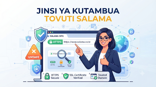 Jinsi ya Kutambua Tovuti Salama