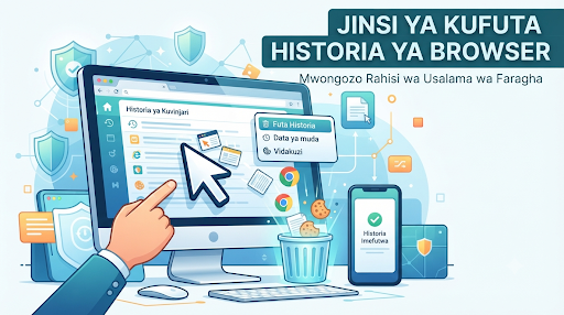 Jinsi ya Kufuta Historia ya Browser