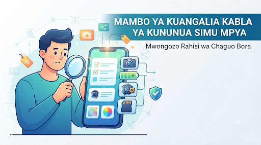 Mambo ya Kuangalia Kabla ya Kununua Simu Mpya