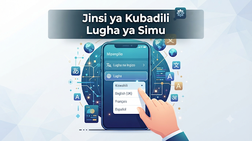 Jinsi ya Kubadili Lugha ya Simu
