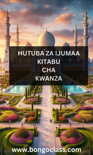 Hutuba za Ijumaa kitabu cha kwanza